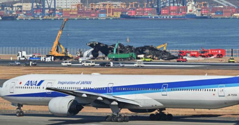 Kecelakaan Pesawat di Bandara Haneda Tokyo Diduga Akibat Kesalahan dari Pilot Pesawat Patroli Maritim Jepang