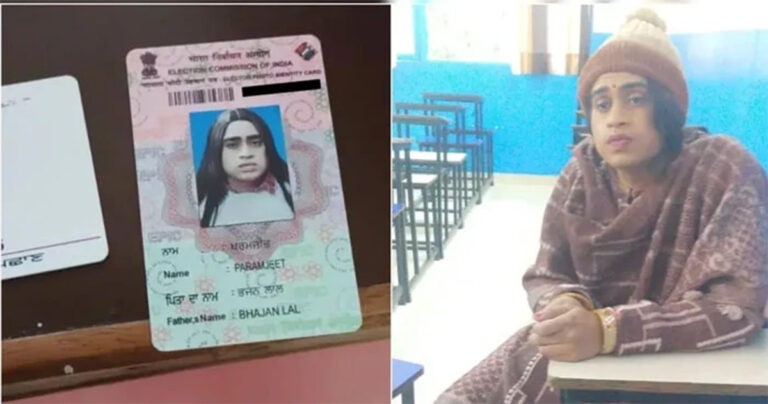 Pria India Mengenakan Lipstik dan Riasan untuk Meniru Pacarnya untuk Ujian