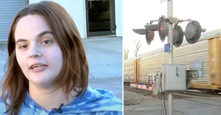Remaja Pemberani Menyelamatkan Wanita Berkursi Roda Beberapa Detik Sebelum Kereta Datang