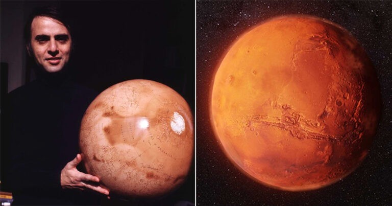 Astronom Meninggalkan Pesan untuk Kehidupan di Mars Sesaat Sebelum Kematiannya