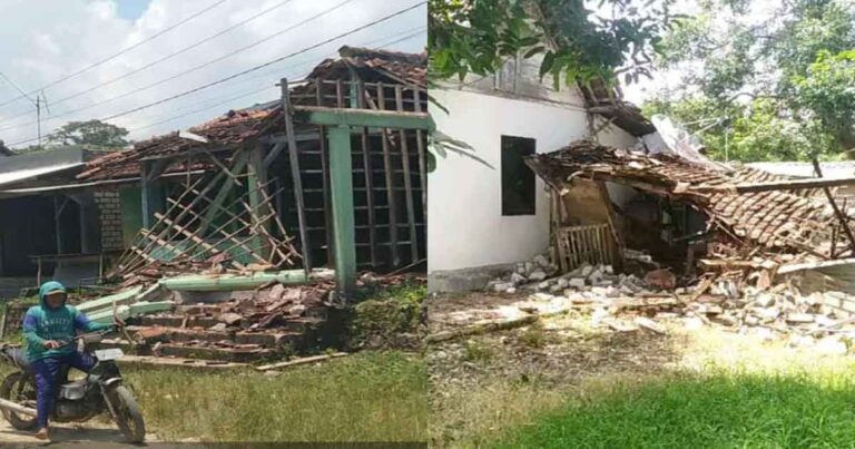 Gempa M6,0 Lepas Pantai Tuban Menyebabkan Kerusakan Sejumlah Unit Bangunan