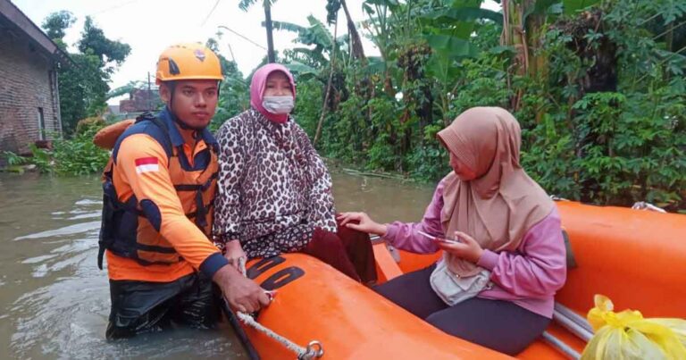 Sebanyak 442 Jiwa Mengungsi Akibat Banjir yang Melanda Kabupaten Jepara