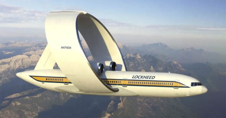 Lockheed Ring Wing: Pesawat Bersayap Melingkar yang ‘Dikubur’ Sebelum Lepas Landas