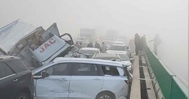Puluhan Mobil Saling Seruduk di Jalan Tol, Ada Pengemudi Berteriak Minta Tolong (VIDEO)