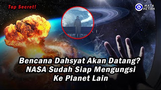 Top Secret! NASA Sudah Siap Mengungsi ke Planet, Bencana Dahsyat? Kutub Membalik, Virus, Tsunami ..