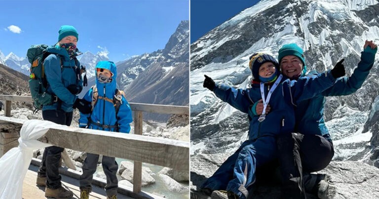 Bocah Delapan Tahun ‘Sangat Gembira’ Mencapai Base Camp Everest