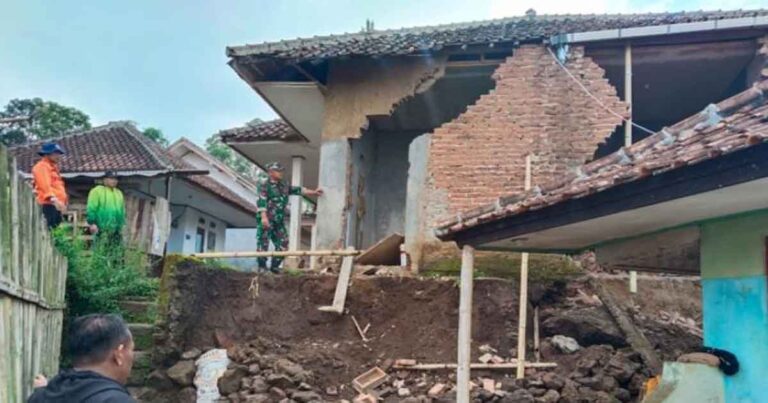 Hari Ketiga Pascagempa Garut, 267 Rumah Warga Beberapa Wilayah Terdampak Bencana