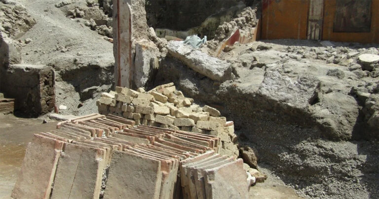 Metode Konstruksi Romawi Kuno Terungkap dalam Penggalian Situs Bangunan Pompeii