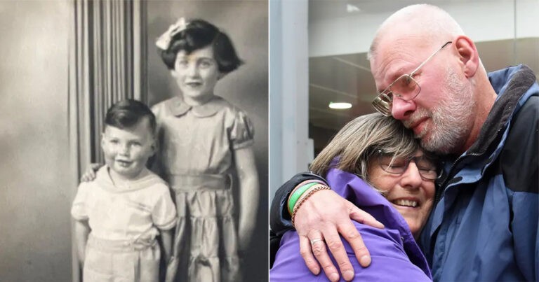 Momen Mengharukan Saat Kakak dan Adik Dipertemukan Kembali Setelah 45 Tahun