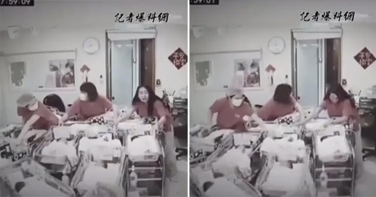 Video Menegangkan Menunjukkan Perawat yang Berjuang untuk Melindungi Bayi Baru Lahir Saat Gempa di Taiwan