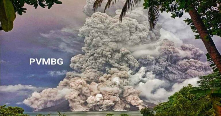 Gunung Ruang Kembali Erupsi Hingga Bandara Sam Ratulangi di Manado Ditutup Sementara