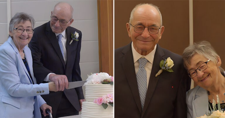 “Cinta Tidak Memandang Usia” Kakek Berusia 90 Tahun Menikahi Wanita Berusia 82 Tahun
