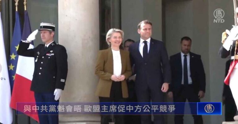 Dalam Pertemuan dengan Xi Jinping, Presiden Uni Eropa Mendesak Tiongkok untuk Bersaing Secara Adil
