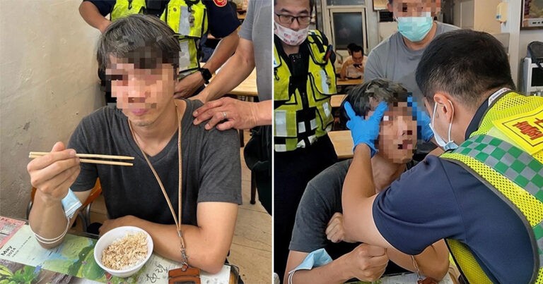 Seorang Pria di Taiwan ‘Membatu’ Saat Makan di Restoran, Terlihat Tak Bergerak dengan Sumpit di Tangannya