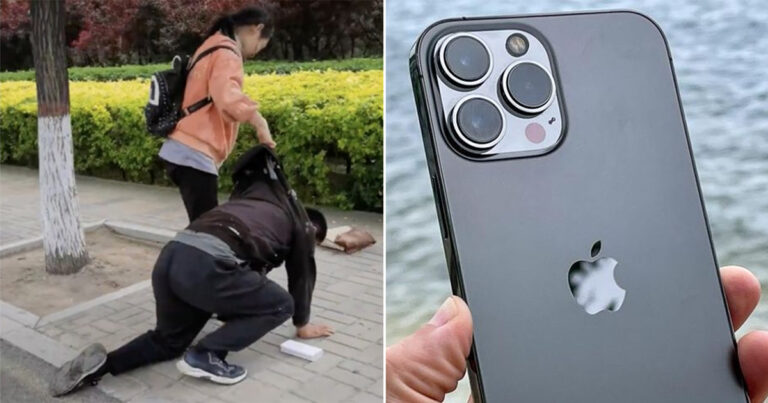 Wanita di Tiongkok Dikecam Karena Mempermalukan Ayahnya yang Berlutut Karena Tidak Bisa Membelikan iPhone