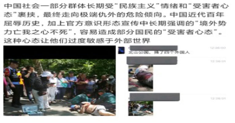 Dosen Amerika Serikat Membeberkan Insiden Penikaman yang Dialami di Taman Beishan Jilin, Tiongkok
