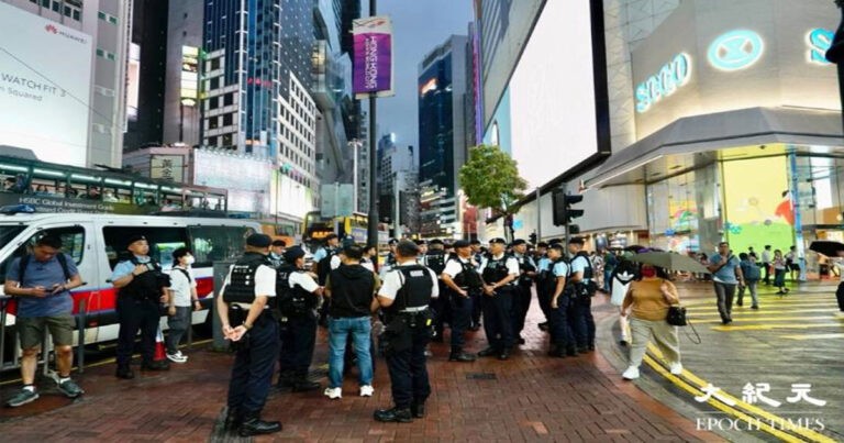 Polisi Hong Kong Menangkap 2 Orang Pada Malam Menjelang Peringatan Pembantaian Lapangan Tiananmen, Mengancam Jurnalis The Epoch Times
