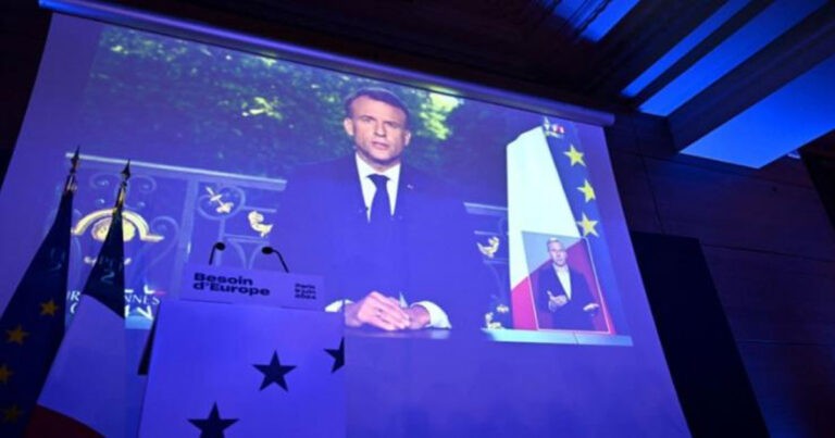 Presiden Prancis Emmanuel Macron Membubarkan Parlemen dan Menyerukan Percepatan Pemilu