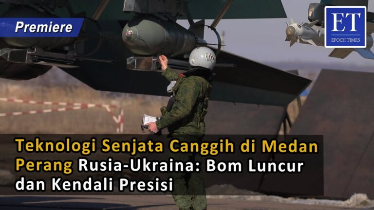 Teknologi Senjata Canggih di Medan Perang Rusia Ukraina Bom Luncur dan Kendali Presisi