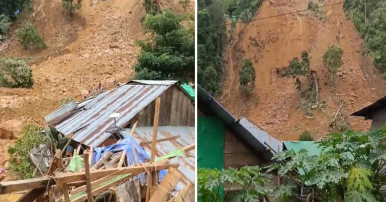 43 Warga Hilang, Hujan Lebat Kendala Pencarian Korban Hilang Pasca Longsor  Kawasan Tambang di Tulabolo, Gorontalo