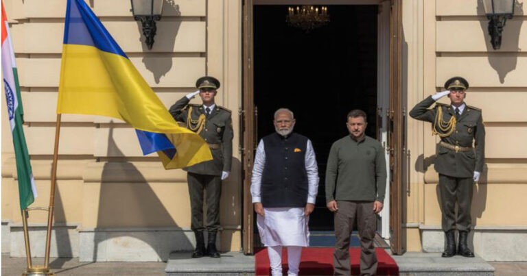 Modi Sebut Kunjungan Bersejarah ke Ukraina, Ajak Zelensky untuk Berunding dengan Putin