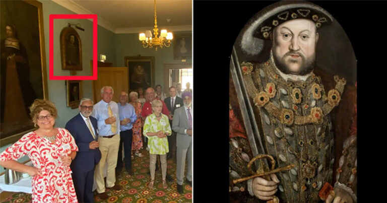 Lukisan Henry VIII yang Hilang Ditemukan Tergantung di Dinding Perwakilan Keluarga Kerajaan