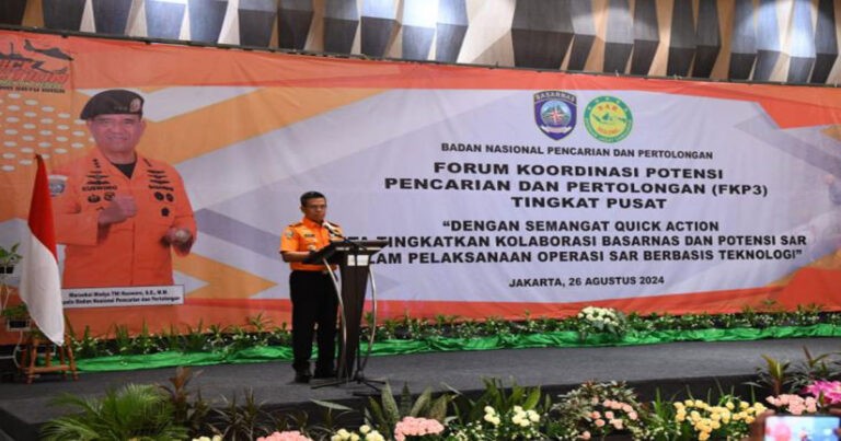 Basarnas Gelar Forum Koordinasi Potensi Pencarian dan Pertolongan Tingkat Pusat