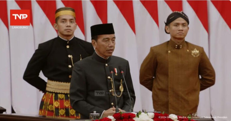 Jokowi Sampaikan Pidato Kenegaraan Terakhir dalam Rangka HUT ke 79 Kemerdekaan RI