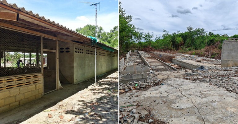 Pria di Thailand Terkejut Mendapati Bagunan Rumah Liburannya Hingga Perabotannya Telah Dicuri