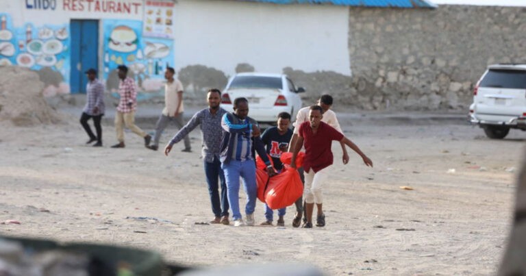 Serangan Mendadak di Pantai Ramai Pengunjung Ibukota Somalia, 32 Orang Tewas dan Puluhan Terluka