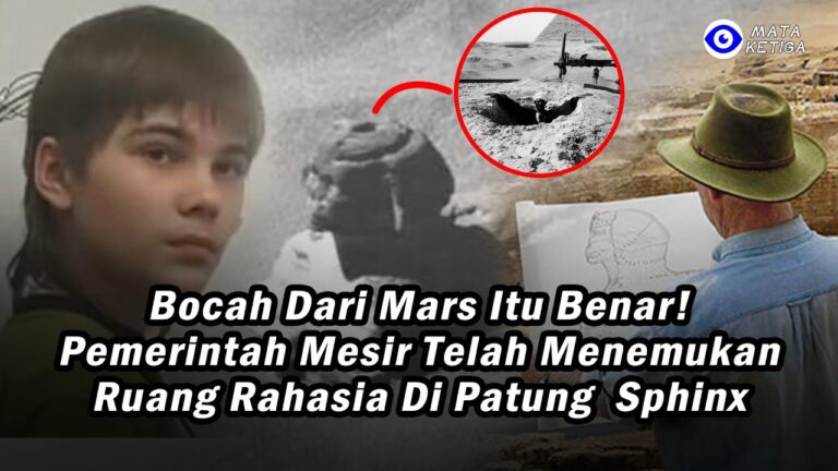 Bikin Geger! Bocah dari Mars itu Benar! Pemerintah Mesir telah Menemukan “Ruang Rahasia Sphinx”!