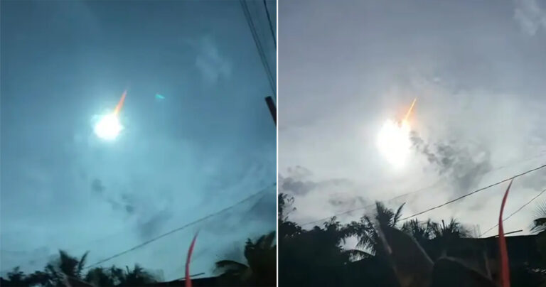 Video: Asteroid Terbakar di Atmosfer Bumi di Atas Philipina, Menciptakan ‘Bola Api Spektakuler’