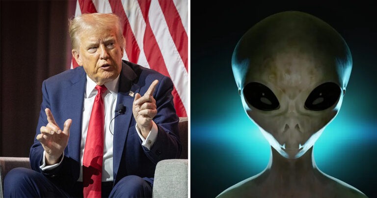 Donald Trump Berjanji Akan Merilis Video Alien Jika Dia Terpilih Kembali Sebagai Presiden