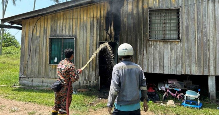 Gadis Berusia 7 Tahun di Malaysia Menyelamatkan Neneknya yang Berkursi Roda dan Adiknya dari Kebakaran Rumah