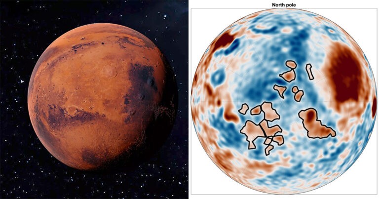 Struktur Besar yang Luar Biasa Ditemukan di Bawah Permukaan Mars