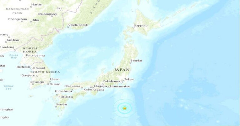 Gelombang Tsunami Kecil Menyapu Daratan di Pulau Terpencil Jepang Setelah Gempa Bumi