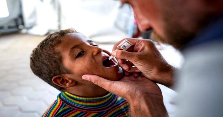 PBB Memulai Kampanye Vaksinasi Polio Massal di Gaza