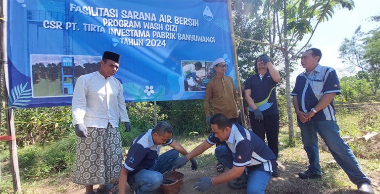 200 Keluarga Dapat Bantuan Air Bersih Layak Konsumsi