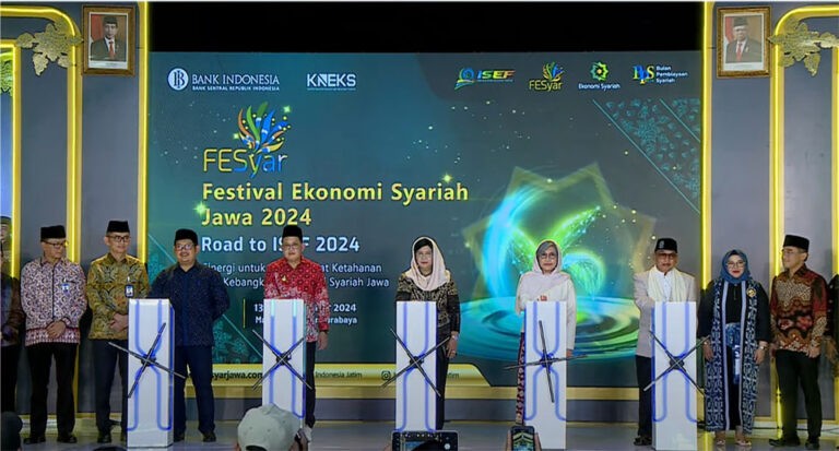 Festival Ekonomi Syariah (FESYAR) Jawa 2024 Resmi Dibuka, Dukung Perkembangan Ekonomi Syariah (eksyar)