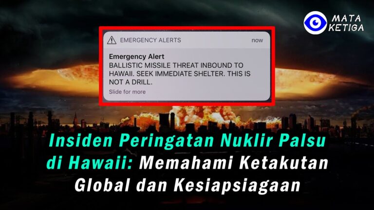 Insiden Peringatan Nuklir Palsu di Hawaii: Memahami Ketakutan Global dan Kesiapsiagaan