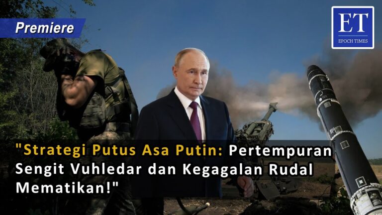 “Strategi Putus Asa Putin: Pertempuran Sengit Vuhledar dan Kegagalan Rudal Mematikan!”