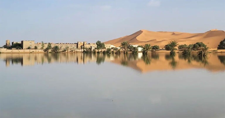 Banjir di Gurun Sahara Menggenangi Danau yang Telah Kering Selama 50 Tahun