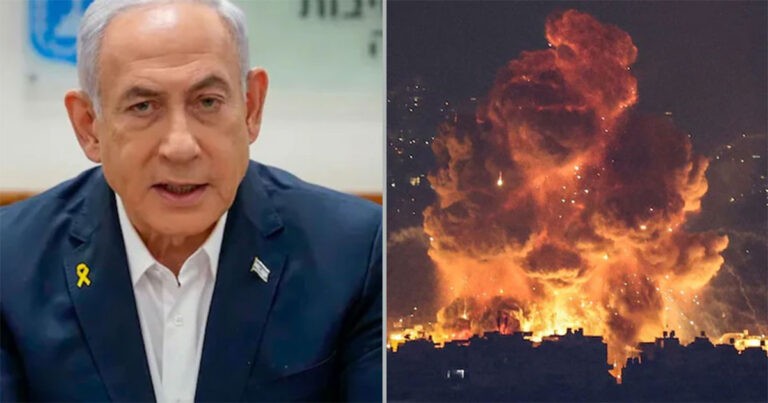 Dalam Pesan Video untuk Lebanon, Netanyahu: “Kehancuran Seperti Gaza”
