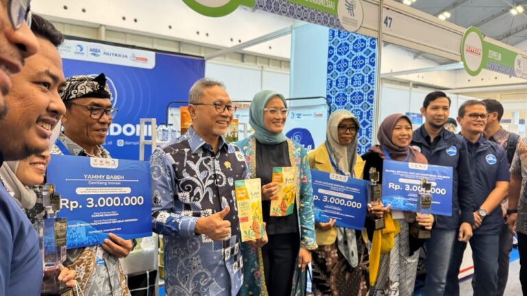 Danone Indonesia dan Kementerian Perdagangan Dorong Daya Saing UKM Nasional lewat UKM Pangan Award 2024