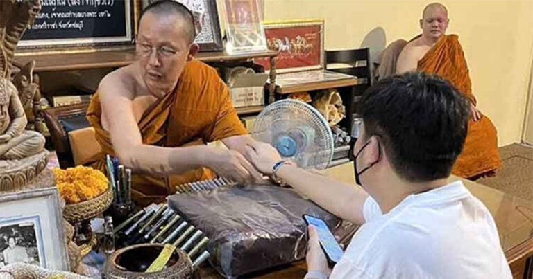 Pria Thailand Menang Lotre Senilai Rp 14 Miliar Setelah Mendapat Berkah dari Biksu, Menyumbangkan Rp 235 Juta ke Kuil