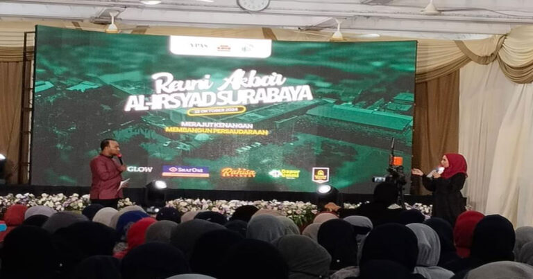 Ratusan Alumni Datang ke Reuni Akbar Perguruan Al-Irsyad Surabaya di Hari Jadinya Ke Satu Abad