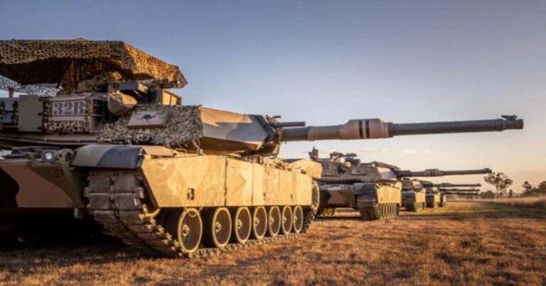 Presiden Ukraina Berterima Kasih kepada Australia atas Sumbangan 49 Tank M1A1 Abrams