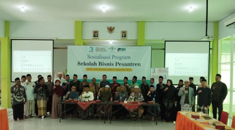 Program Sekolah Bisnis Pesantren (SBP) Mendorong Pesantren Lahirkan Santripreneur