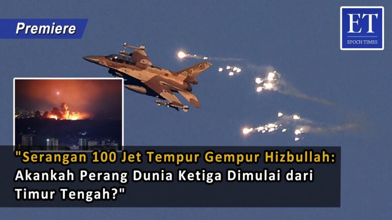 “Serangan 100 Jet Tempur Gempur Hizbullah: Akankah Perang Dunia Ketiga Dimulai dari Timur Tengah?”