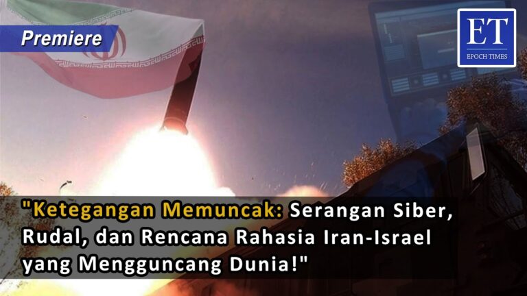 Ketegangan Memuncak: Serangan Siber, Rudal, dan Rencana Rahasia Iran-Israel yang Mengguncang Dunia!